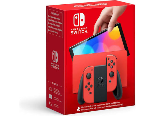Nintendo Switch – Mario Edition OLED-Modell (rot) 