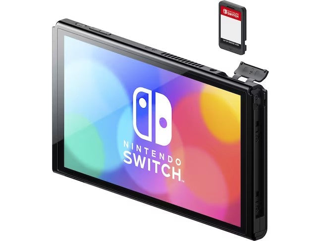 Nintendo Switch – OLED-Modell (neonblauw/neonrood) 